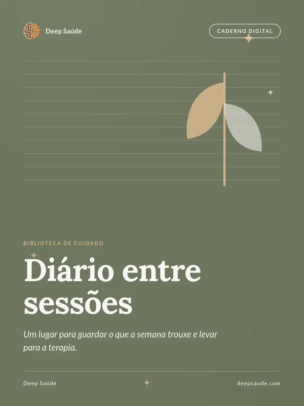 Capa de Diário entre sessões