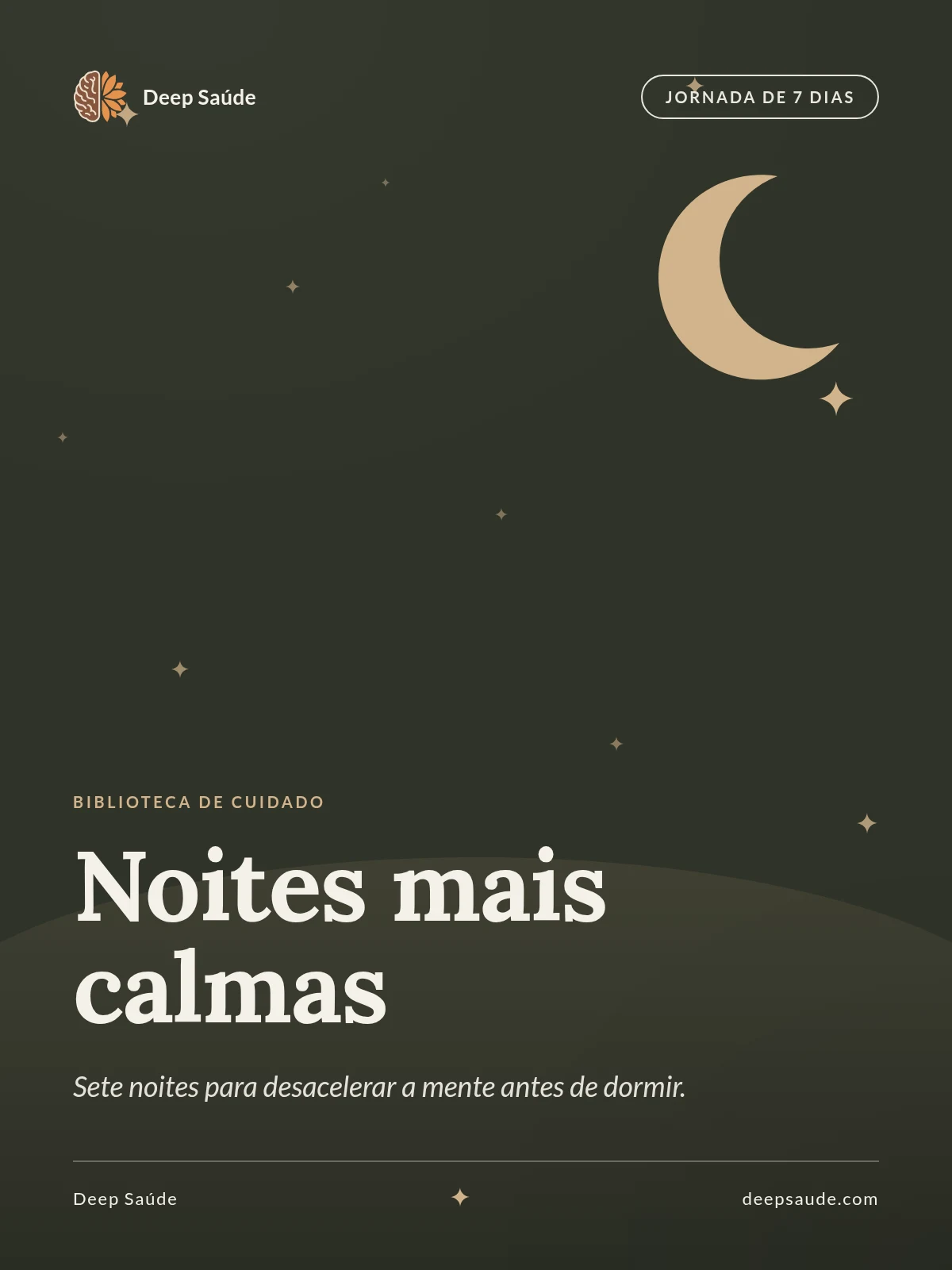 Capa de Noites mais calmas