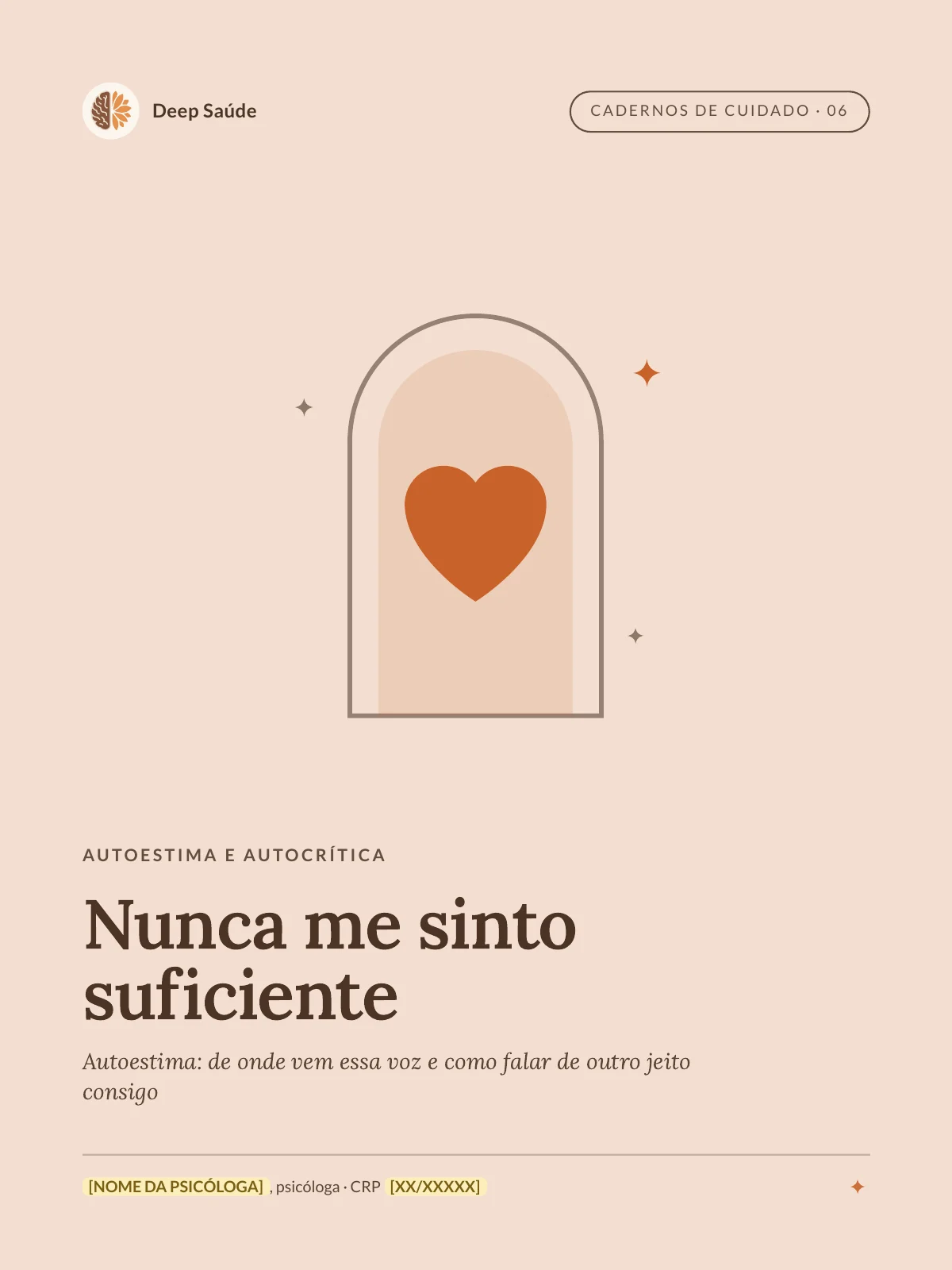Capa de Nunca me sinto suficiente