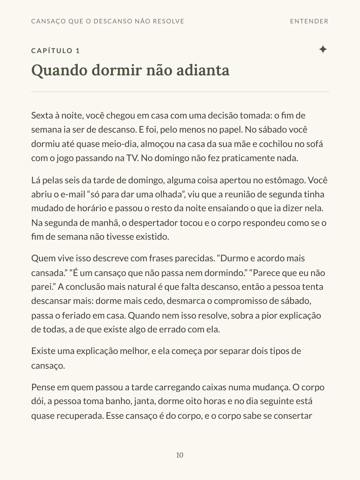 Página 4 de Cansaço que o descanso não resolve