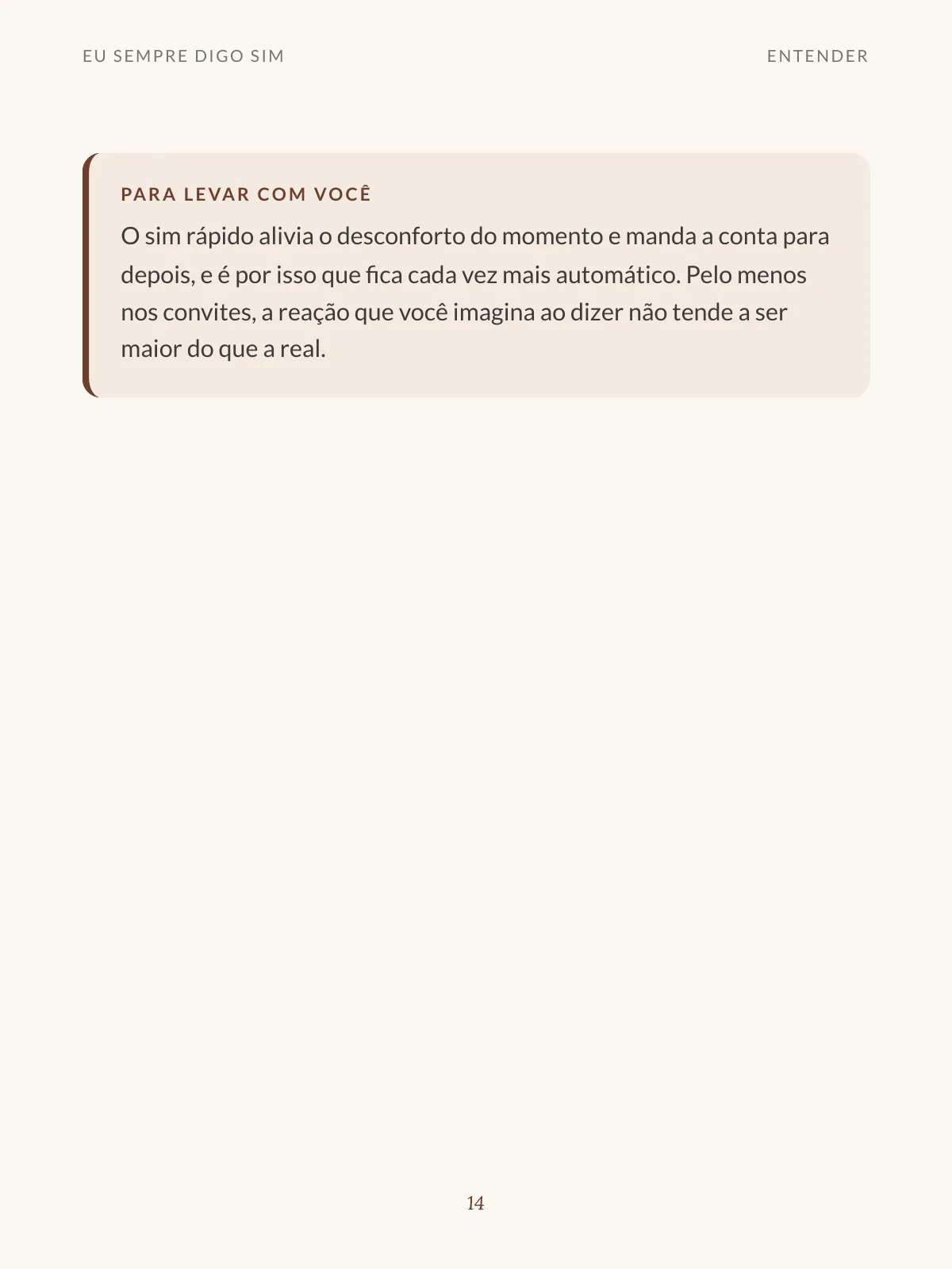 Página 5 de Eu sempre digo sim