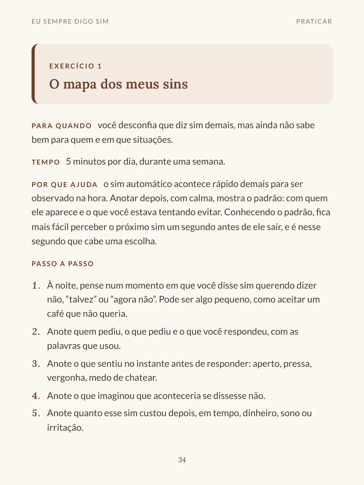 Página 6 de Eu sempre digo sim