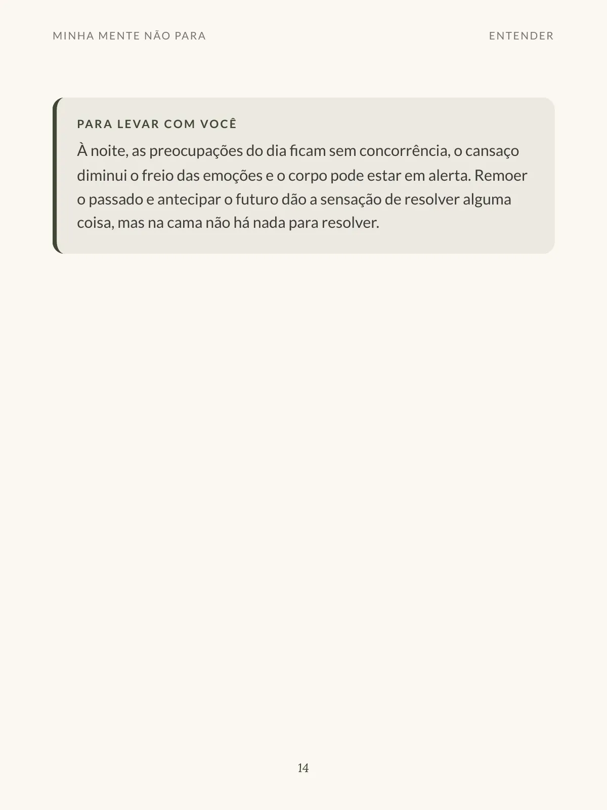 Página 5 de Minha mente não para