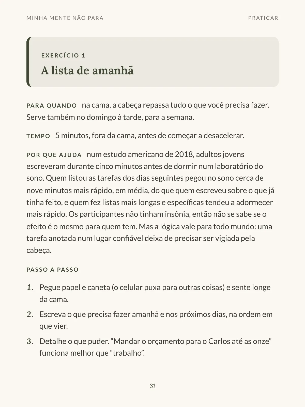 Página 6 de Minha mente não para