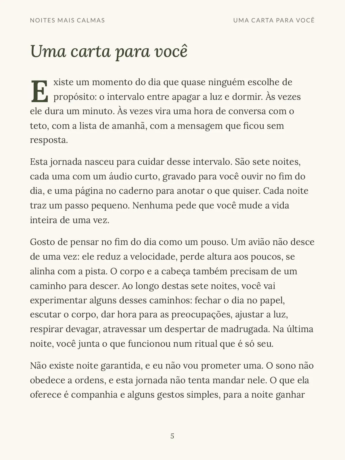 Página 2 de Noites mais calmas